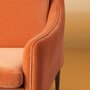 Warm Nordic Mr. Olsen Sofa 3 seater - Rusty rose velvet