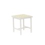 Warm Nordic Herringbone Tile Side Table - Butter yellow