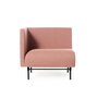 Warm Nordic Galore Sofa Left Module - Pale rose