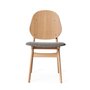 Warm Nordic Noble Chair with Oiled Oak - Rusty sprinkles