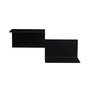 Warm Nordic Repeat Shelf Left Unit - Balck noir