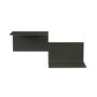 Warm Nordic Repeat Shelf Left Unit - green olive