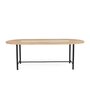Warm Nordic Be My Guest Dining table 200cm - Butter yellow