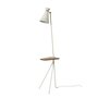 Warm Nordic Cone Floor Lamp with Table - Warm white