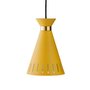 Warm Nordic Cone Pendant - Honey yellow