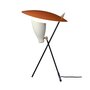 Warm Nordic Silhouette Table Lamp - Rusty red Warm white
