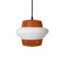 Warm Nordic Opal Arch Pendant - Rusty red