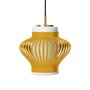 Warm Nordic Opal Lamella Pendant - Honey yellow