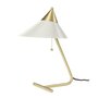 Warm Nordic Brass Top Table Lamp - Warm white