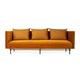 Warm Nordic Galore Sofa 3 seater - Amber velvet