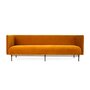 Warm Nordic Galore Sofa 3 seater - Amber velvet