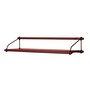 Warm Nordic Parade Shelving Unit 1 Shelf - Oxide red