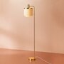 Warm Nordic Fringe Floor Lamp - Stehleuchte - Cremeweiß