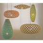 David Trubridge Koura Pendelleuchte Ø 55 cm- zweifarbig