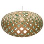 David Trubridge Kina Pendelleuchte Ø 80 cm - zweifarbig