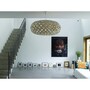 David Trubridge Kina Pendelleuchte Ø 80 cm - zweifarbig