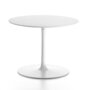 MDF Italia Flow Low Table - Couchtisch rund - Weiß matt - ⌀60cm x 43cm