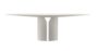 MDF Italia NVL Table - Esstisch rund - Weiss matt lackiert - ⌀150cm