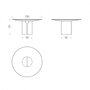 MDF Italia NVL Table - Esstisch rund - 150 cm