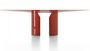 MDF Italia NVL Table - Esstisch oval - Rot matt lackiert - 300 x 130 cm