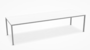 MDF Italia Tense Dining Table - Esstisch - Cristalplant Weiss matt 300 x 100 cm