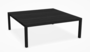 MDF Italia Tense Material - Couchtisch - Eiche Natur karbonisiert-100 x 100 cm-35cm