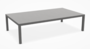 MDF Italia Tense Material - Couchtisch - Kunststein Hellgrau Serena-140 x 80 cm-35cm