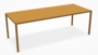 MDF Italia Tense Material - Esstisch - 220x90 cm-Kunststein Gelb Onyx