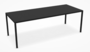 MDF Italia Tense Material - Esstisch - 220x90 cm-Kunststein Schwarz Schiefer