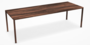 MDF Italia Tense Material - Esstisch - 240x90 cm-Italienisch Nussbaum