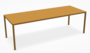MDF Italia Tense Material - Esstisch - 240x90 cm-Kunststein Gelb Onyx