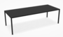 MDF Italia Tense Material - Esstisch - 240x100 cm-Kunststein Schwarz Schiefer