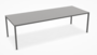 MDF Italia Tense Material - Esstisch - 260x100 cm-Kunststein Hellgrau Serena
