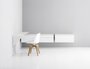 MDF Italia Mamba Light - Wandregal - Cristalplant weiss matt