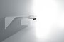 MDF Italia Mamba Light - Wandregal - Cristalplant weiss matt