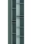 MDF Italia Random 2C - Standregal - Pulverblau matt lackiert