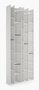 MDF Italia Random 5C - Standregal - Weiss Matt Lackiert