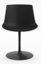MDF Italia Flow Chair Colour - Stuhl mit Tellerfuss - Bleigrau-Matt-Lackiert-Bleigrau-Matt-Lackiert