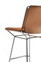 MDF Italia Neil Leather Stool - Barhocker mit Lederbezug - Natur