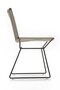 MDF Italia Neil Twist Chair - Stuhl - Ecru - Bleischwarz Matt Lackiert