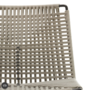 MDF Italia Neil Twist Stool - Barhocker - Sitz Ecru