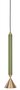 Pholc Apollo 39 - Pendelleuchte - Forest, Brass