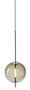 Pholc Kandinsky - Pendelleuchte - Smoked brown, Brass - 30 cm