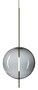 Pholc Kandinsky - Pendelleuchte - Smoked grey, Brass - 45 cm