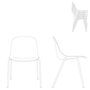 Muuto Fiber Side Chair A Base With Felt Glides