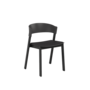Muuto Cover Side Chair - Refine Leather Black/Black