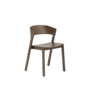 Muuto Cover Side Chair - Stained Dark Brown