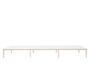 Muuto Linear System Configuration 3 - White Laminate/White ABS/Oak
