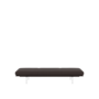 Muuto Outline Daybed - Easy Leather Root/Polished Aluminum