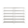 Muuto Compile Shelving System - Configuration 8 - Grey